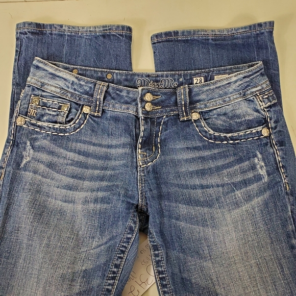 Miss me boot cut bling jeans size 28 - Picture 11 of 11